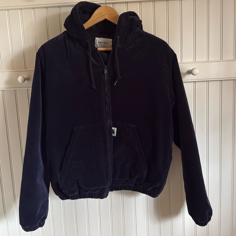 Carhartt Work In Progress navy cord jacket size Medium
